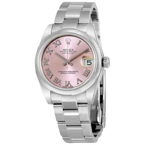 ladies rolex watch with pink face|Rolex lady Datejust 31.